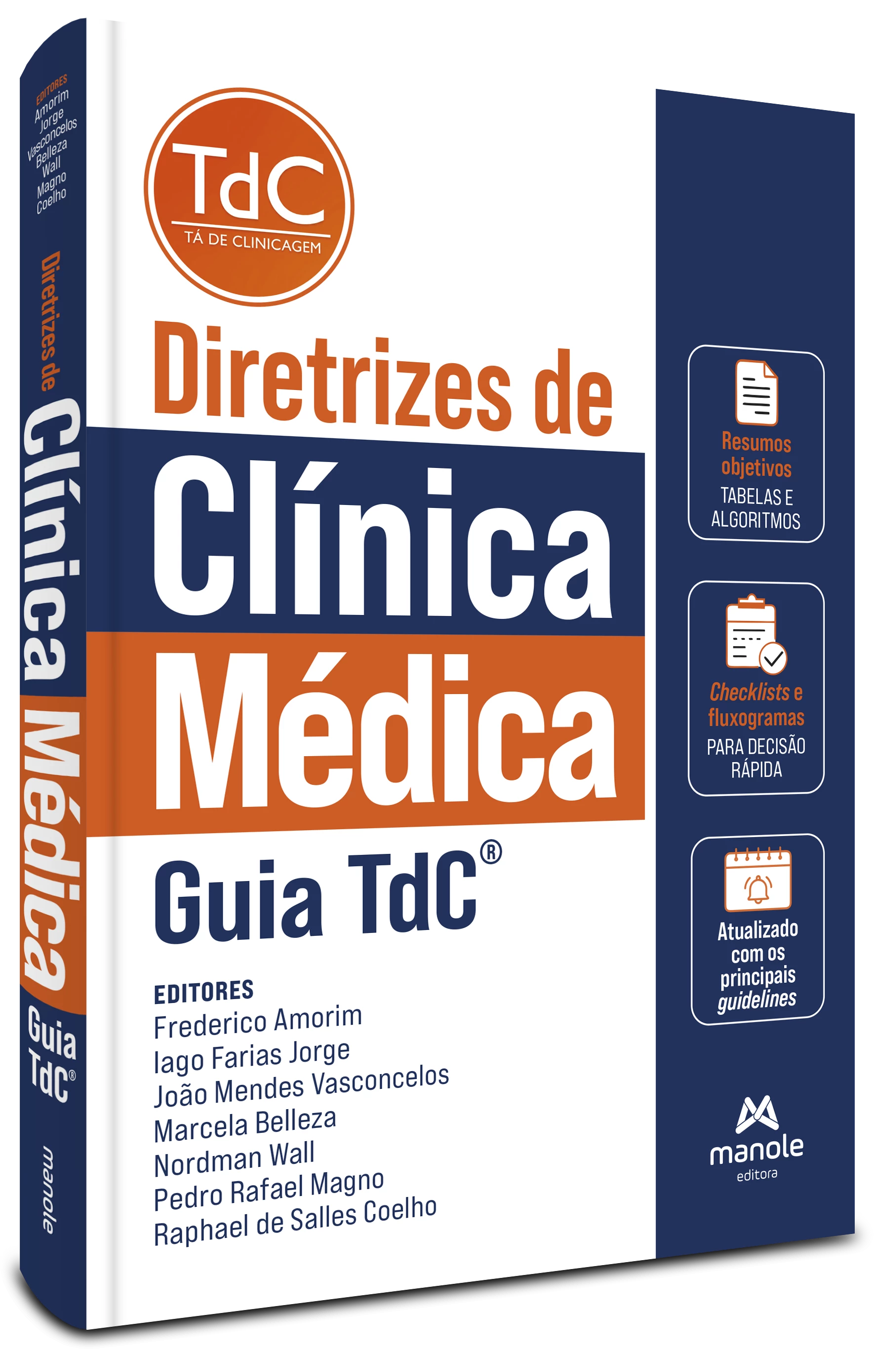 Diretrizes de Clínica Médica: Guia TdC® - 1ª Edição
